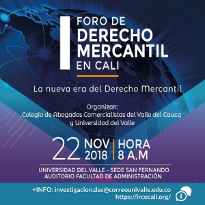 I Foro de Derecho Mercantil en Cali