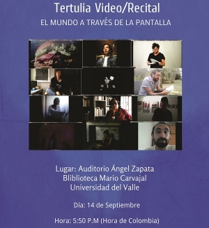 Tertulia de poes&iacute;a &lsquo;El mundo a trav&eacute;s de la pantalla&rsquo;