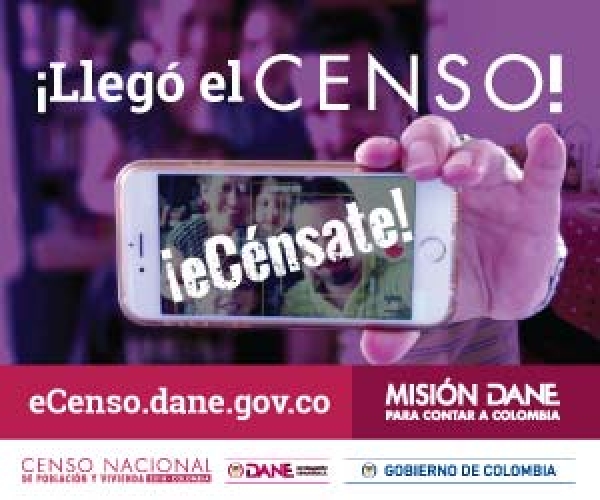 A participar del censo de poblaci&oacute;n y vivienda 2018