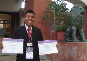 Estudiante de pregrado admitido en Congreso Mundial de Ciencia Pol&iacute;tica