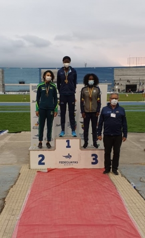 Estudiante de Univalle gan&oacute; medalla de Oro en Sudamericano de Atletismo