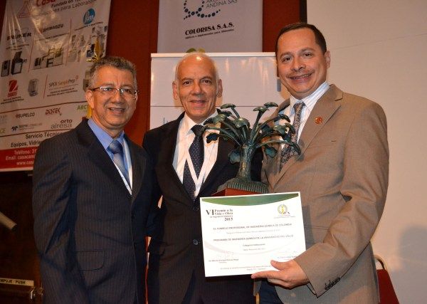VI Premio Vida y Obra en Ingenier&iacute;a Qu&iacute;mica