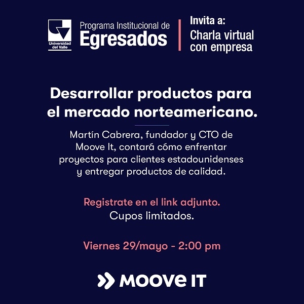 Charla Virtual con Moove It