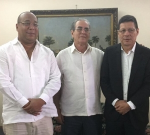 Rector Varela adelanta agenda de trabajo en Cuba