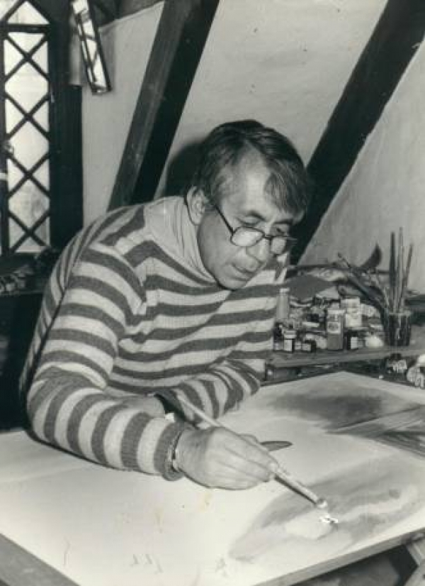 El pintor Augusto Rivera revive en una exposici&oacute;n interactiva en La Tertulia
