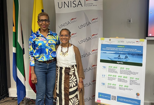 Docente de Salud P&uacute;blica, en evento en Sud&aacute;frica