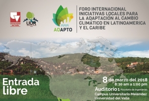 Iniciativas locales para la adaptaci&oacute;n al cambio clim&aacute;tico