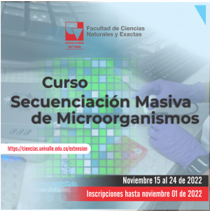 Curso: Secuenciaci&oacute;n Masiva de Microorganismos