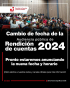 Cambio de fecha | Audiencia P&uacute;blica de Rendici&oacute;n de Cuentas Facultad de Derecho y Ciencia Pol&iacute;tica