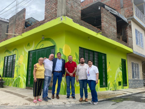Univalle entrega mural en el Bulevar de Oriente