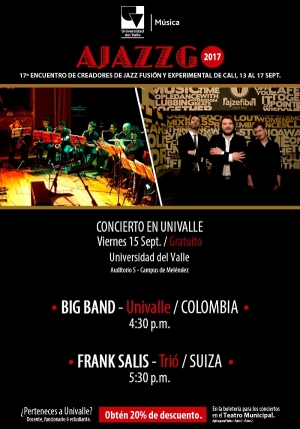 &lsquo;Frank Salis Trio&rsquo; en Univalle