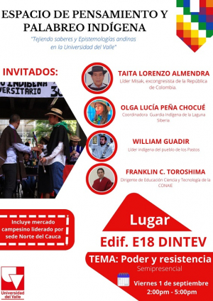 Cierre del C&iacute;rculo de pensamiento y palabreo ind&iacute;gena