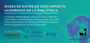 Nuevas bases de datos para Univalle