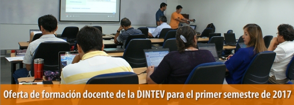 Mejore sus competencias docentes con los cursos y talleres ofrecidos por la DINTEV