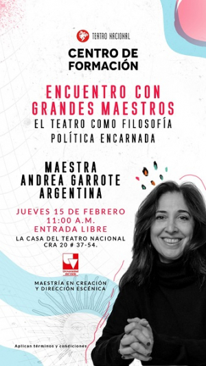 En Bogot&aacute;, "El teatro como filosof&iacute;a pol&iacute;tica encarnada"