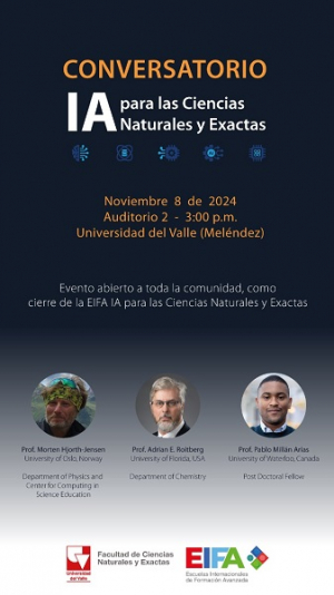 Conversatorio: IA para las Ciencias Naturales y Exactas