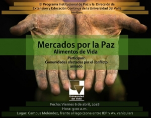 Inician los Mercados por la Paz en el campus de Mel&eacute;ndez