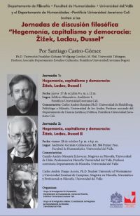 "Hegemon&iacute;a, capitalismo y democracia&rdquo;: Discusi&oacute;n filos&oacute;fica
