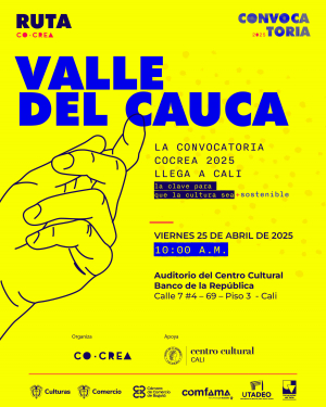 Participa en la socializaci&oacute;n en Cali de la Convocatoria CoCrea 2025