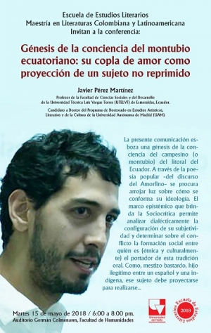 G&eacute;nesis de la conciencia del montubio ecuatoriano