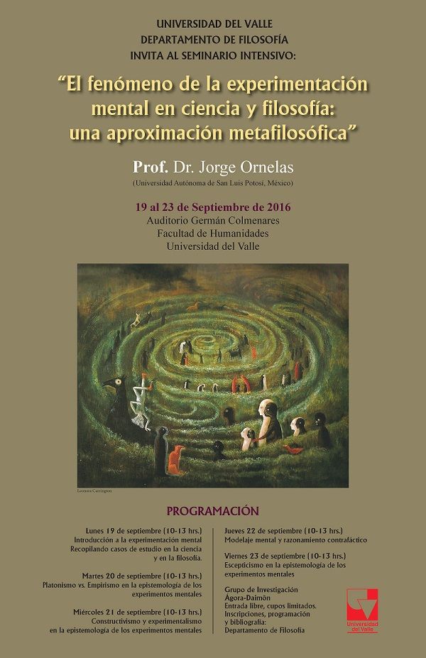Seminario Intensivo en filosof&iacute;a