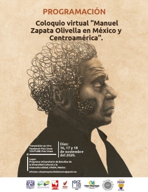 Coloquio virtual "Manuel Zapata Olivella en M&eacute;xico y Centroam&eacute;rica"