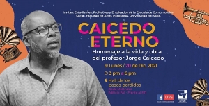 Homenaje al profesor Jorge Caicedo
