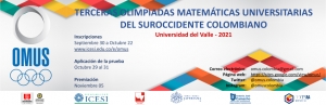 'OMUS 3' Olimpiadas Matem&aacute;ticas Universitarias