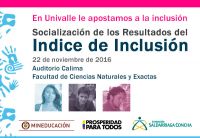 Socializaci&oacute;n de resultados del &Iacute;ndice de Inclusi&oacute;n