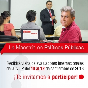 Maestr&iacute;a en Pol&iacute;ticas P&uacute;blicas recibir&aacute; visita de pares internacionales