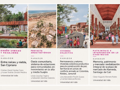 Ganamos en la VII Bienal de Estudiantes de Arquitectura