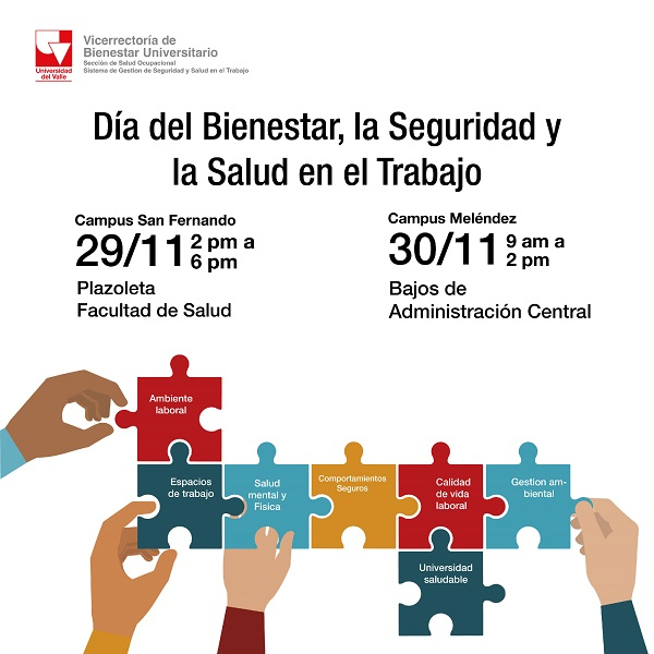 D&iacute;a del Bienestar, la Seguridad y la Salud en el Trabajo: Entornos saludables