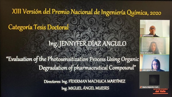 Egresada recibe premio por tesis doctoral