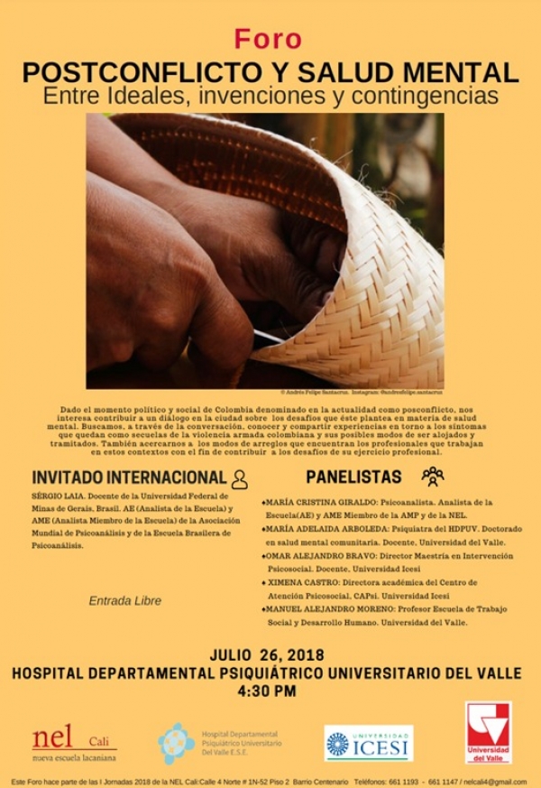 Foro 'Posconflicto y salud mental'