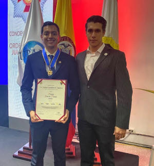 Juan Felipe Sarria Motta, el univalluno reconocido como el mejor egresado de Ingenier&iacute;a de Colombia