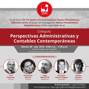 Coloquio Perspectivas Administrativas y Contables Contempor&aacute;neas