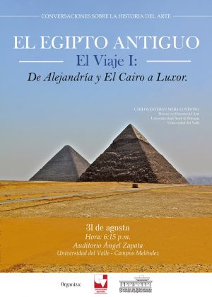 Conversaciones sobre la historia del arte: el Egipto antiguo