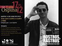 Documental &ldquo;Arte sano cuadra a cuadra&rdquo; en Serie Rostros y Rastros