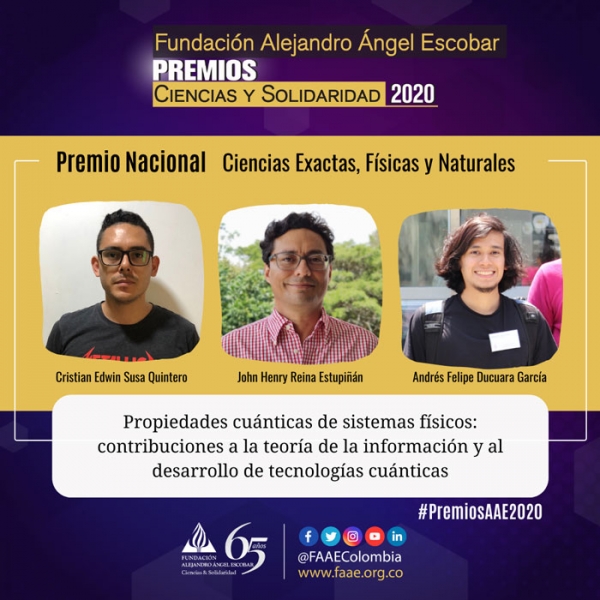 Ganadores en los Premios Alejandro &Aacute;ngel Escobar