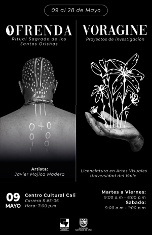 "Ofrenda" y "Vor&aacute;gine" en el Centro Cultural de Cali