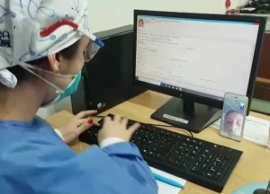 Teleoftalmolog&iacute;a: Univalle empez&oacute; pruebas para implementar la virtualidad en este servicio del HUV