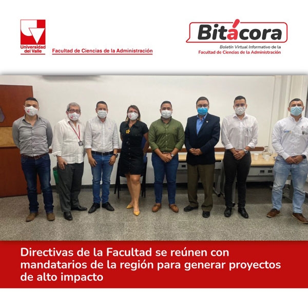 Directivas de la Facultad se re&uacute;nen con mandatarios de la regi&oacute;n para generar proyectos de alto impacto