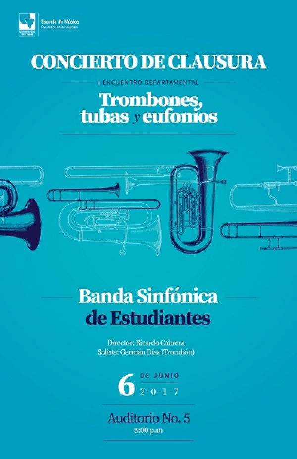 Clausura del I Encuentro Departamental de Trombones