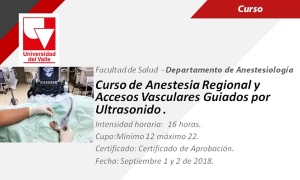 Curso de anestesia regional