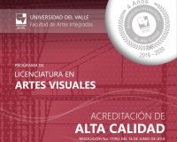 Artes Visuales obtiene acreditaci&oacute;n de alta calidad