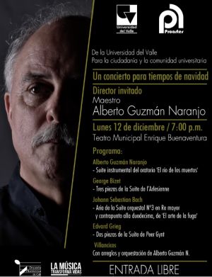 Un concierto para tiempos de Navidad