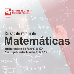 Cursos de verano del Departamento de Matem&aacute;ticas