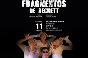 Fragmentos de Beckett en la Temporada de Teatro Univalle