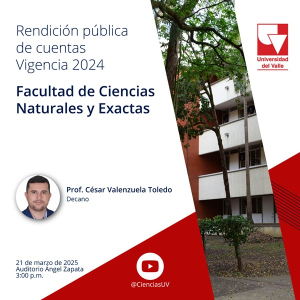 Rendici&oacute;n P&uacute;blica de Cuentas: Facultad de Ciencias Naturales y Exactas, vigencia 2024