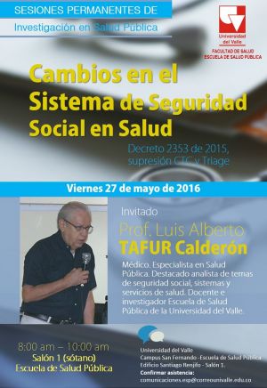 Cambios en el Sistema de Seguridad Social en Salud en Colombia
